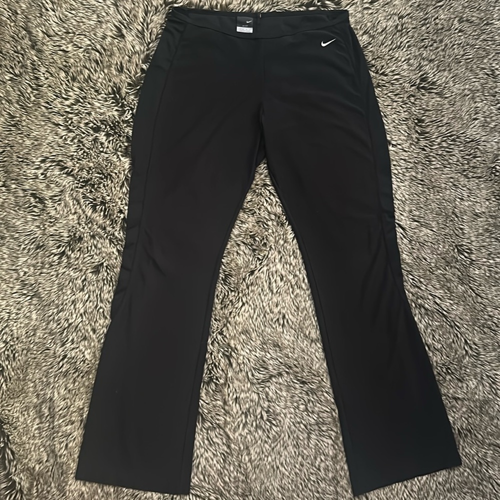 Vintage Nike Dri-Fit Low Rise Black Athletic Pants
